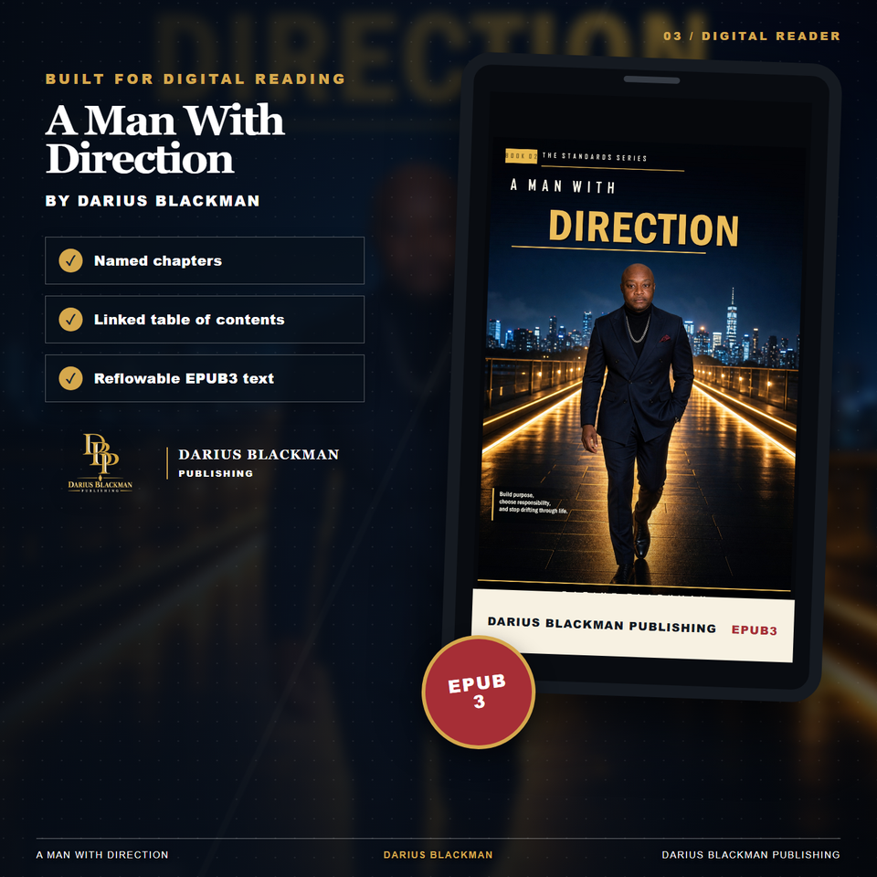 A Man With Direction — EPUB3 Reader — EPUB3 ebook