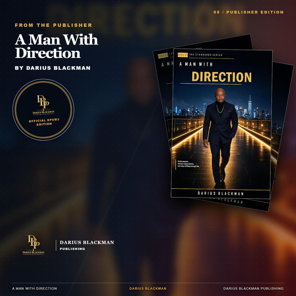 A Man With Direction — Publisher Seal — EPUB3 ebook