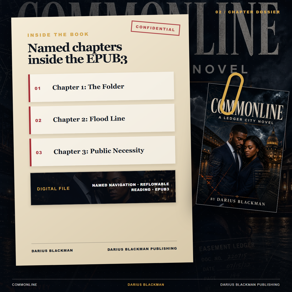 Commonline — Chapter Dossier — EPUB3 ebook