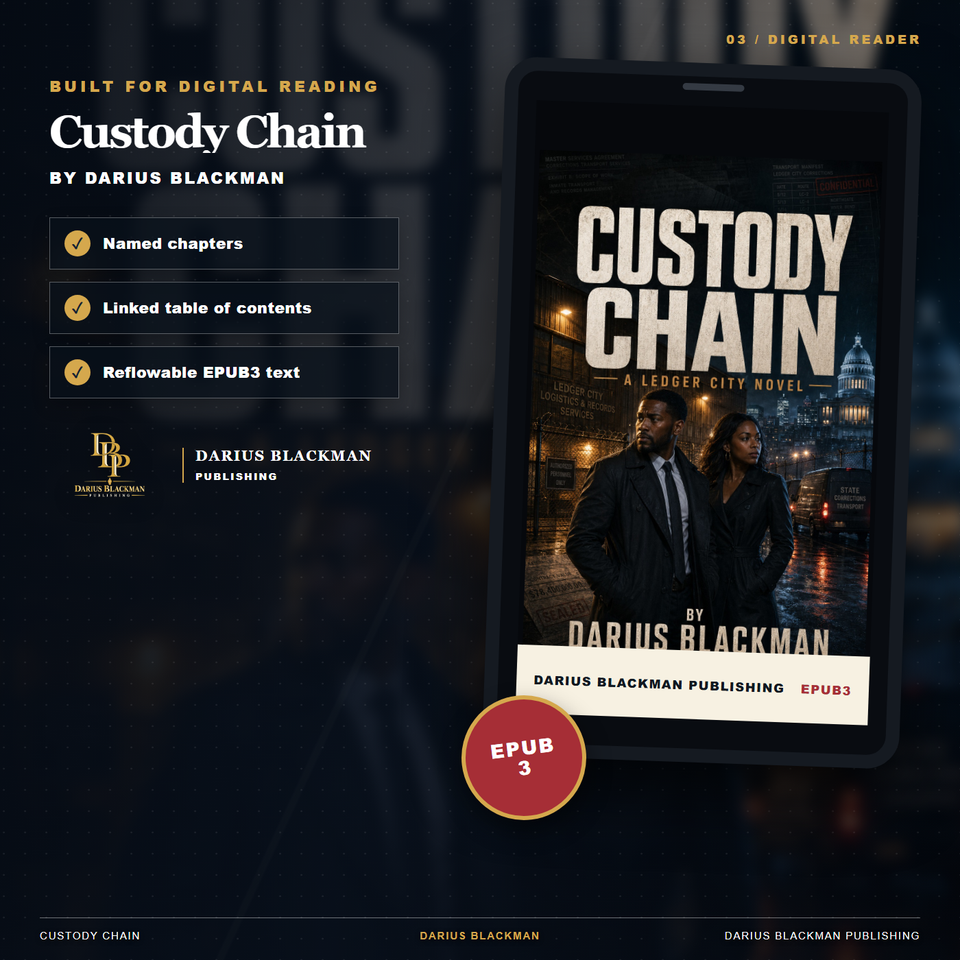 Custody Chain — EPUB3 Reader — EPUB3 ebook