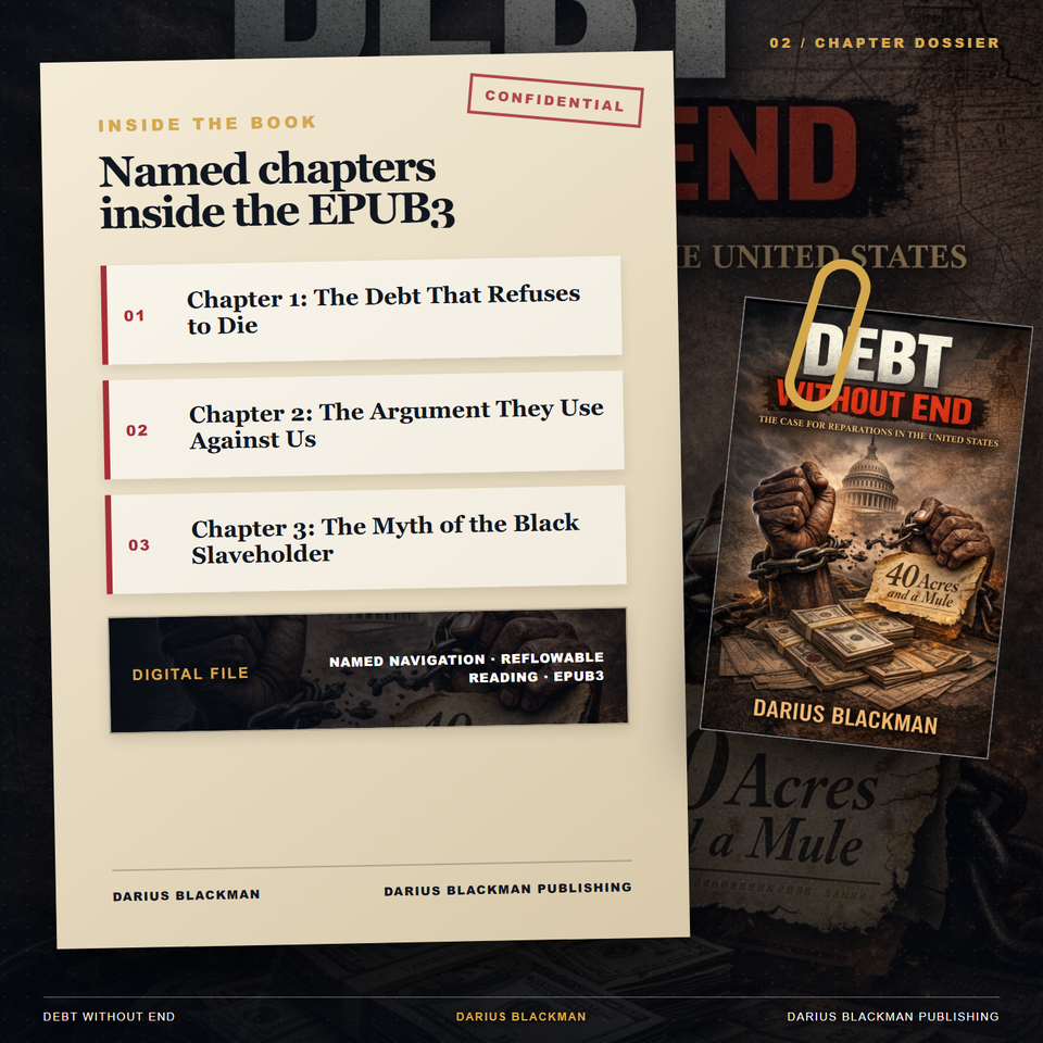 Debt Without End — Chapter Dossier — EPUB3 ebook