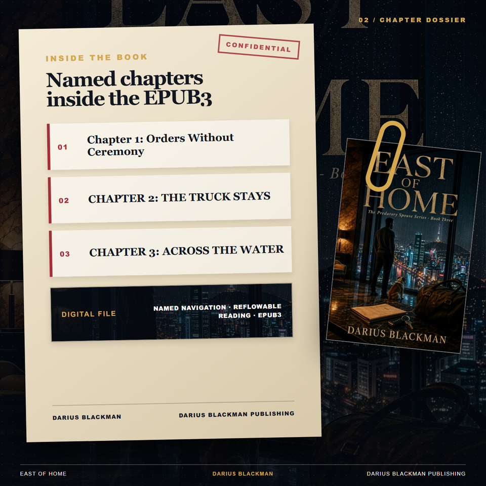 East of Home — Chapter Dossier — EPUB3 ebook
