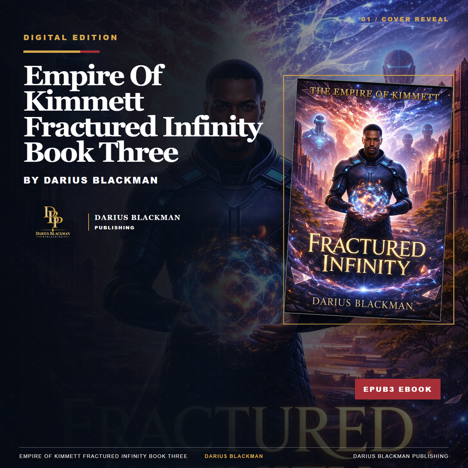 Empire Of Kimmett Fractured Infinity Book Three — Cover Reveal — EPUB3 ebook
