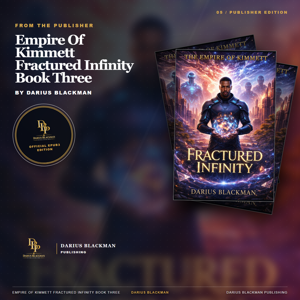 Empire Of Kimmett Fractured Infinity Book Three — Publisher Seal — EPUB3 ebook