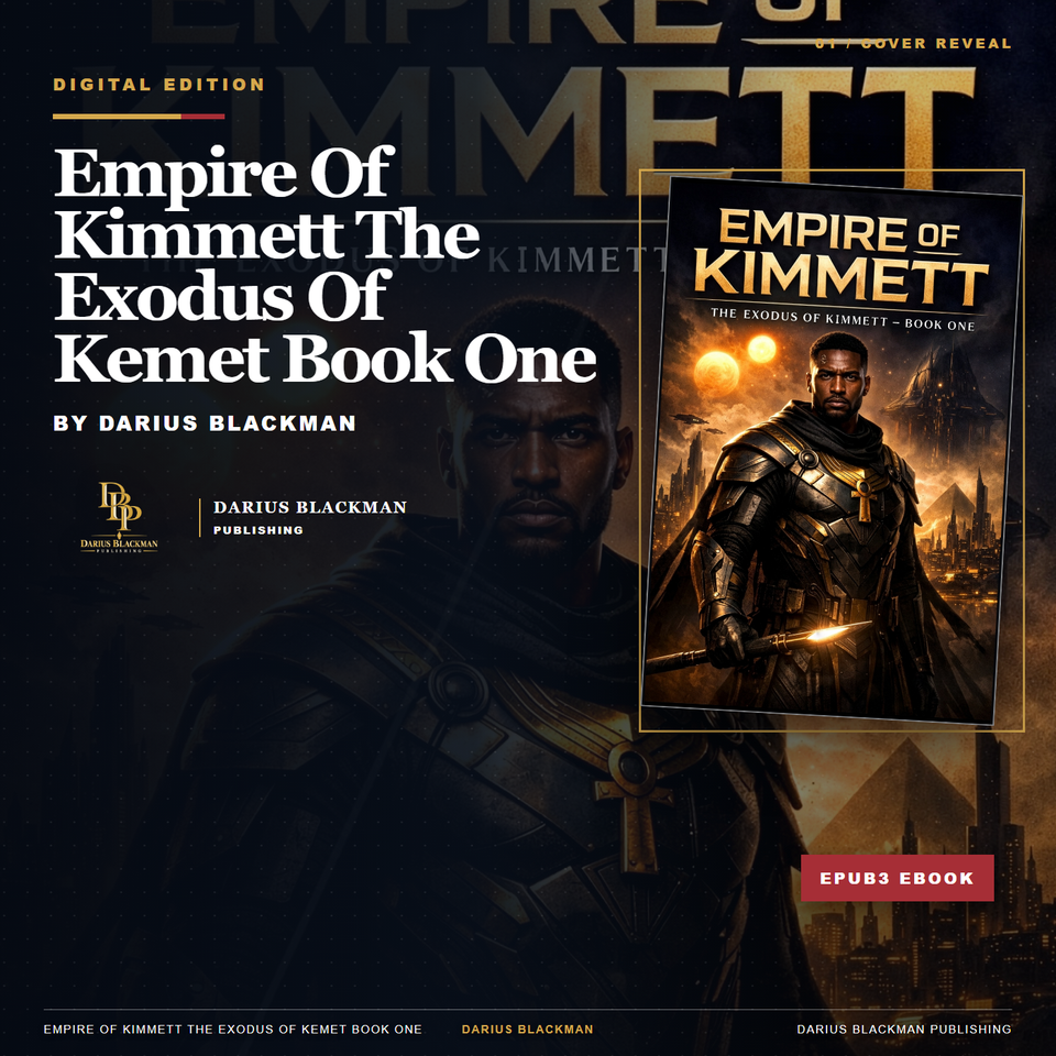 Empire Of Kimmett The Exodus Of Kemet Book One — Cover Reveal — EPUB3 ebook