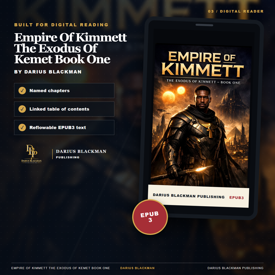 Empire Of Kimmett The Exodus Of Kemet Book One — EPUB3 Reader — EPUB3 ebook