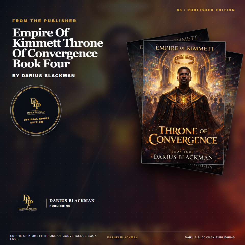 Empire Of Kimmett Throne Of Convergence Book Four — Publisher Seal — EPUB3 ebook
