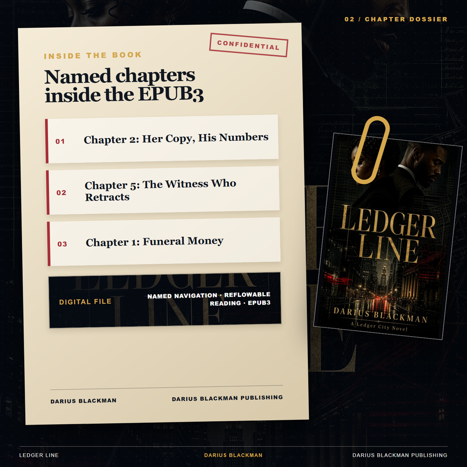 Ledger Line — Chapter Dossier — EPUB3 ebook