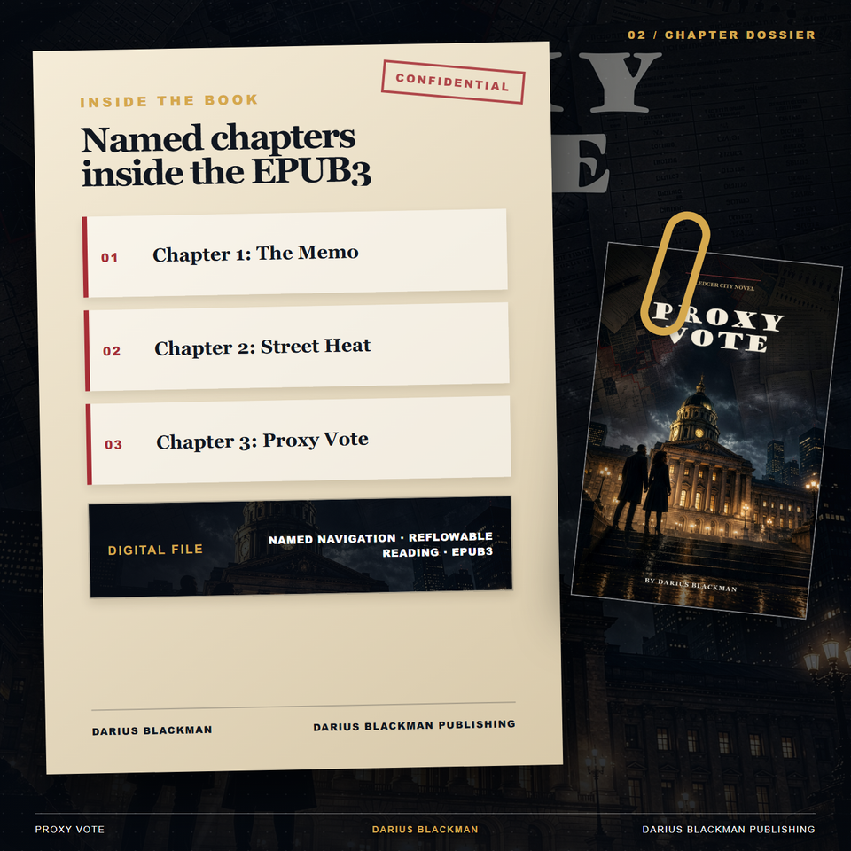 Proxy Vote — Chapter Dossier — EPUB3 ebook