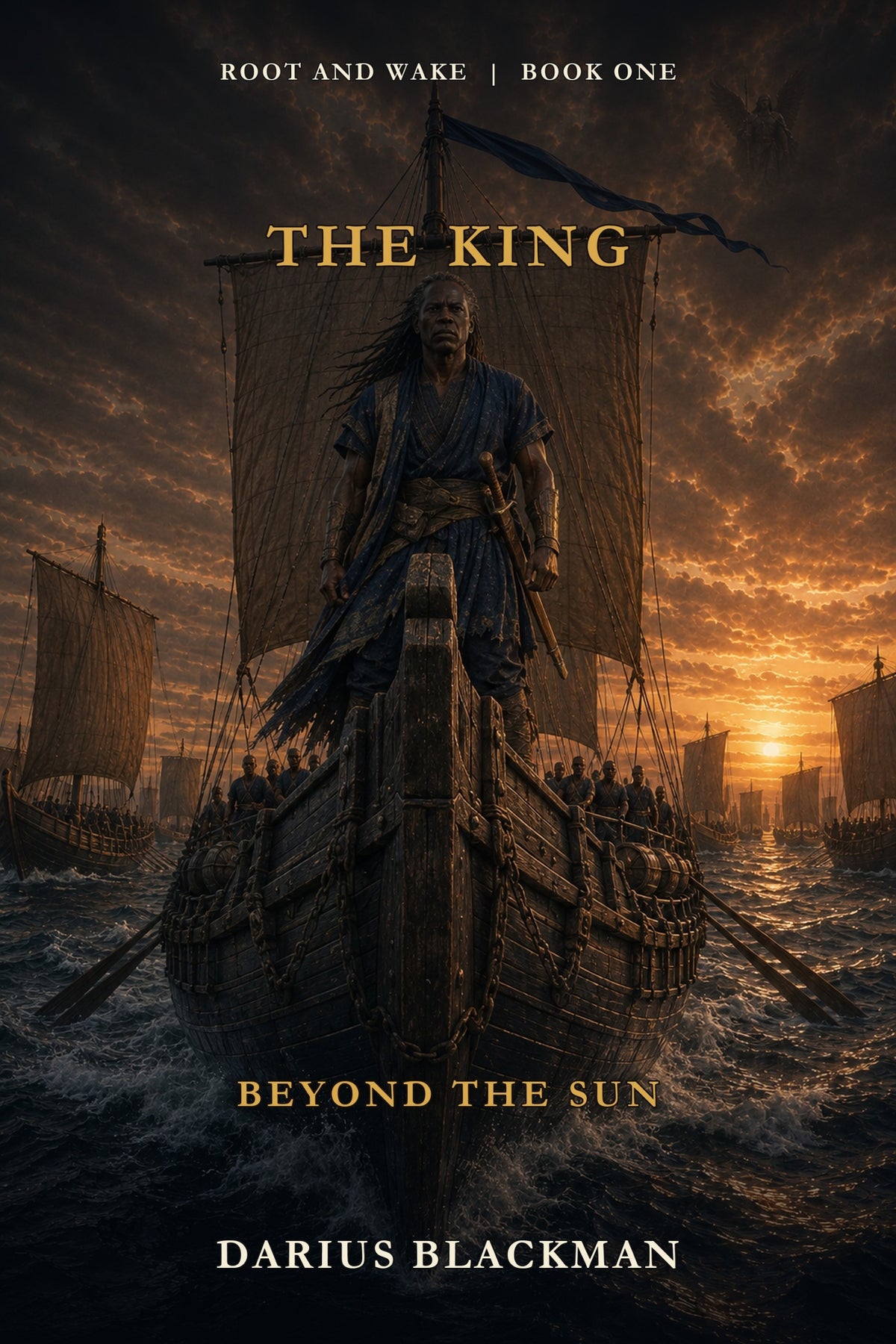 The King Beyond the Sun — Front Cover — Darius Blackman Publishing