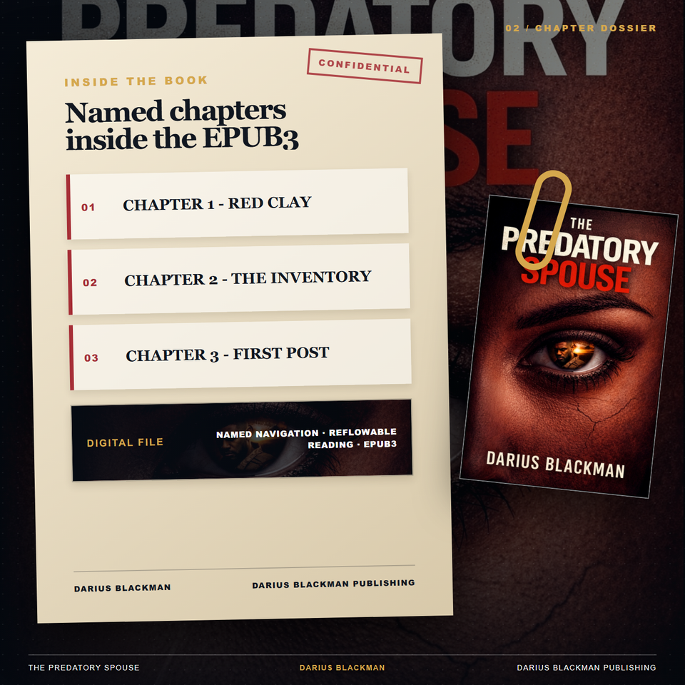 The Predatory Spouse — Chapter Dossier — EPUB3 ebook