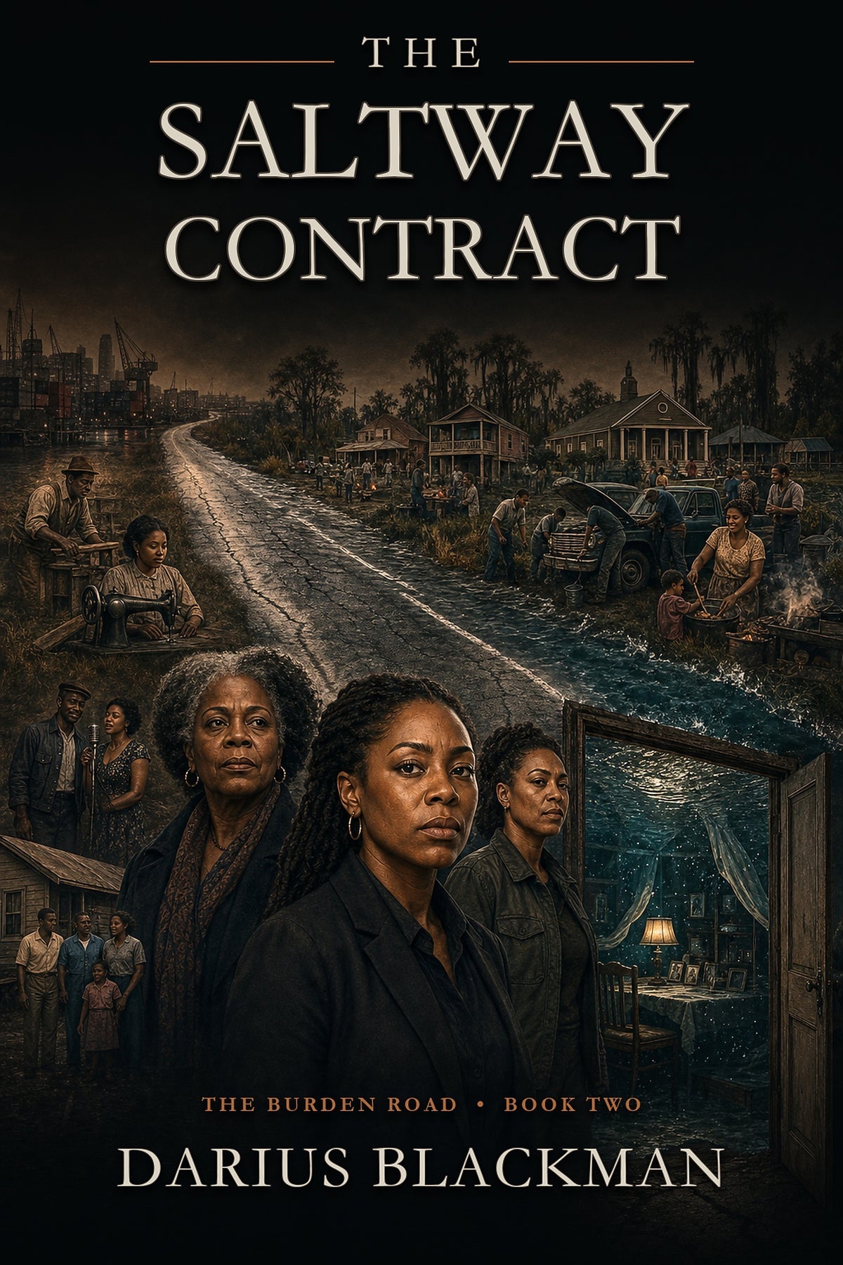 The Saltway Contract — Front Cover — Darius Blackman Publishing