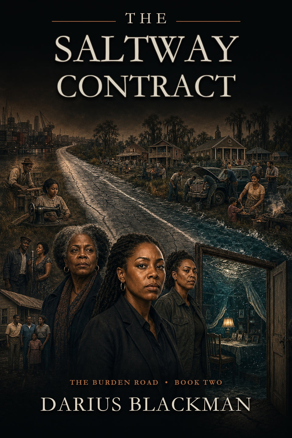 The Saltway Contract — Front Cover — Darius Blackman Publishing