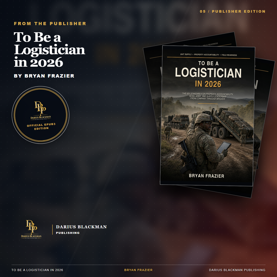To Be a Logistician in 2026 — Publisher Seal — EPUB3 ebook