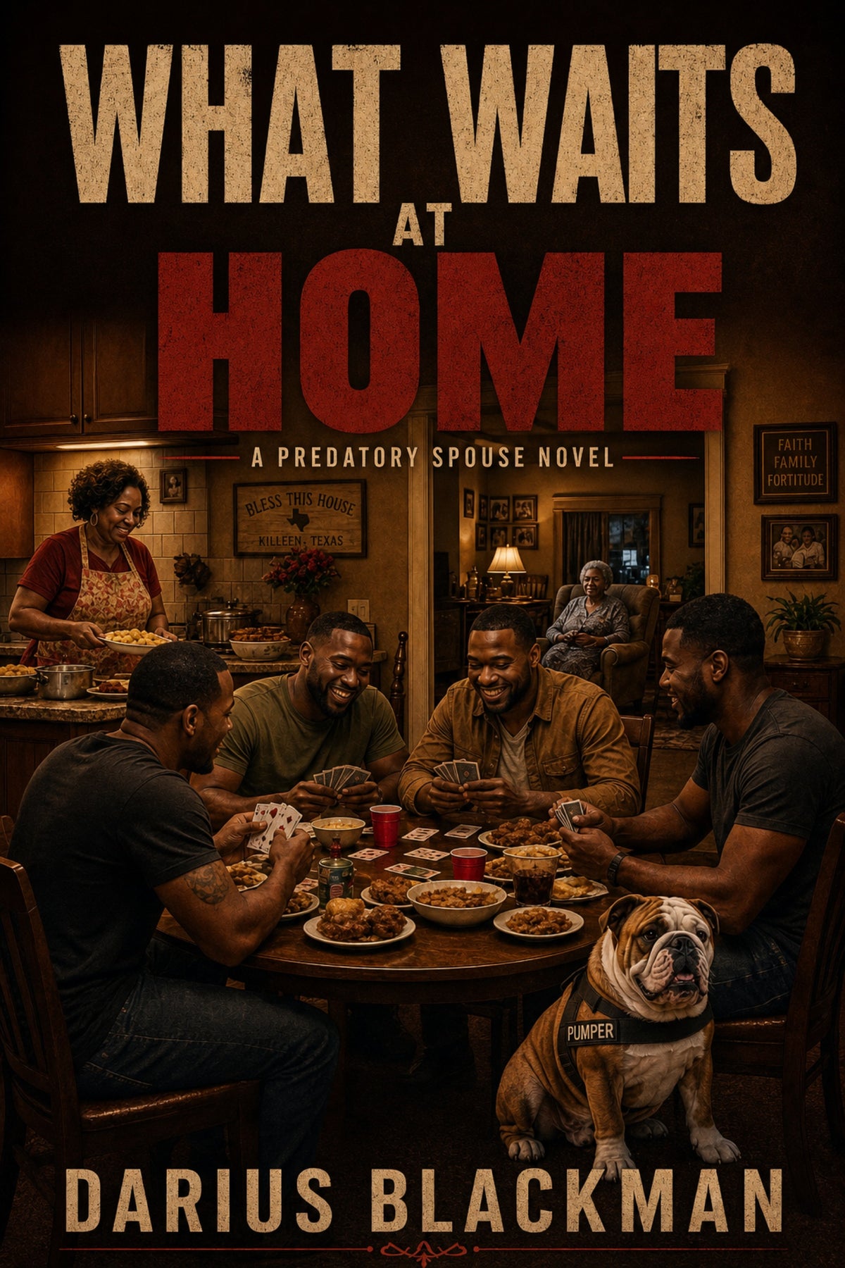 What Waits at Home — Front Cover — Darius Blackman Publishing